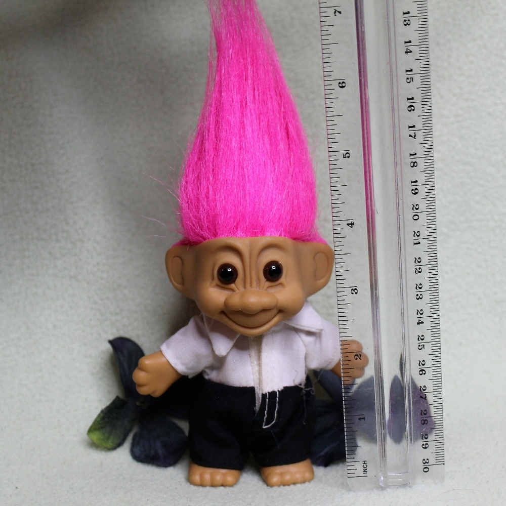 Vintage 90's Troll Doll - Picture 4 of 5